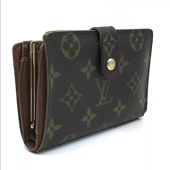 Louis Vuitton Wallet Bi-Fold Pretefeuille Vienoir M61674 Monogram Authen - Picture 2 of 9